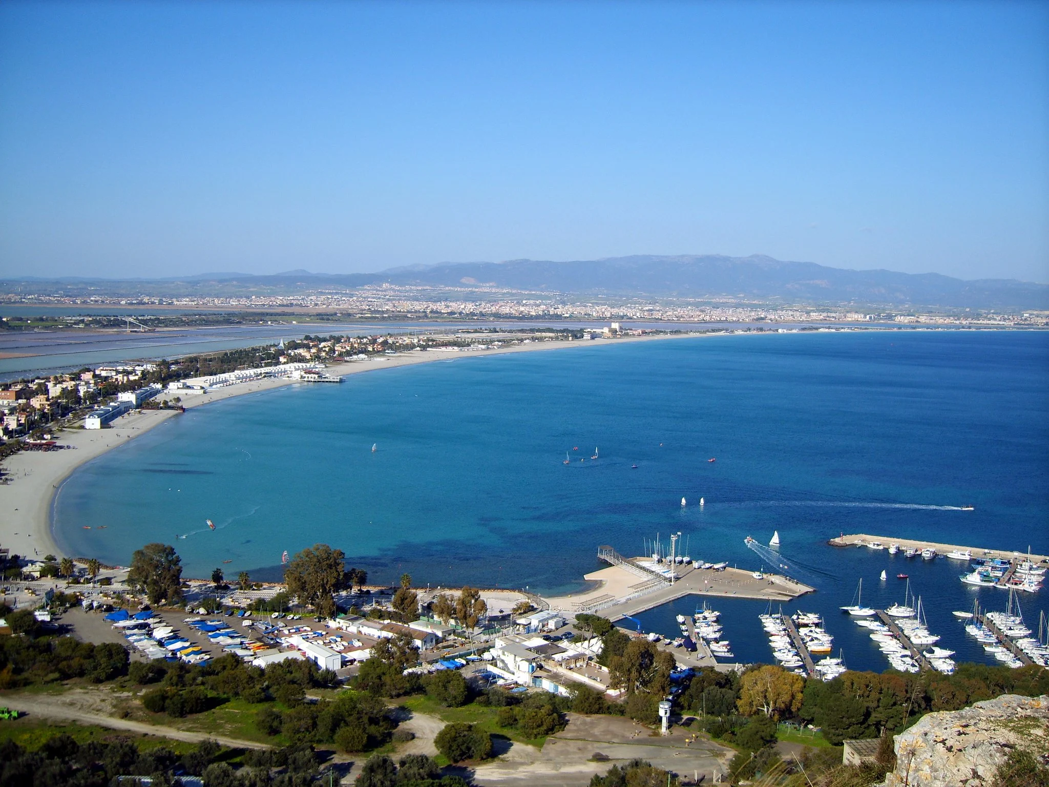 spiaggia poetto cagliari