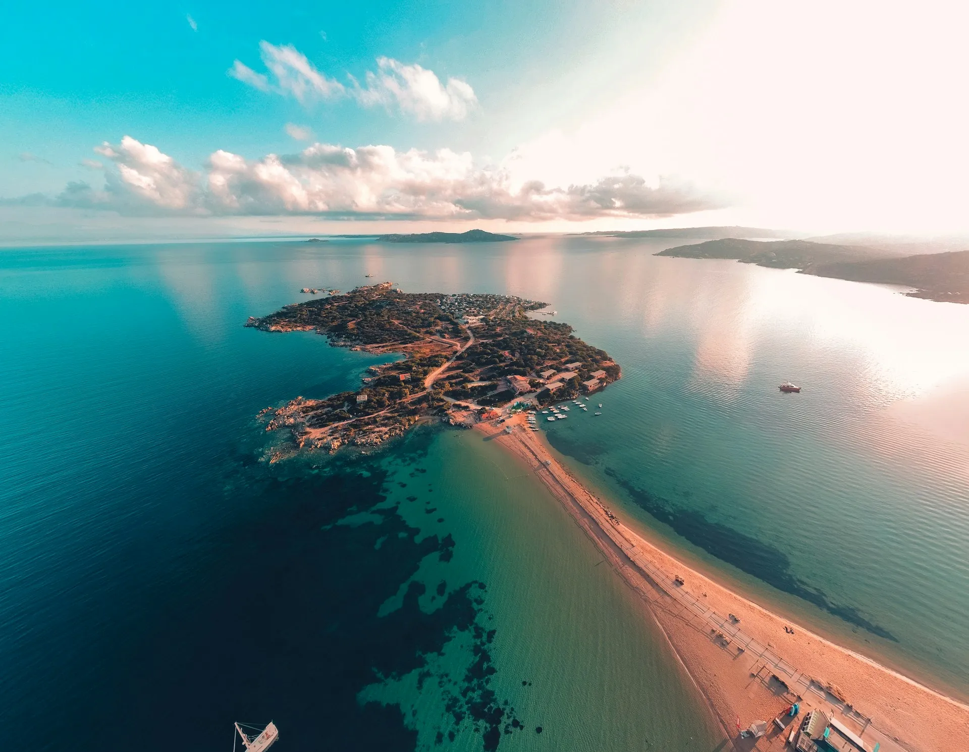 sardegna veduta dall'alto