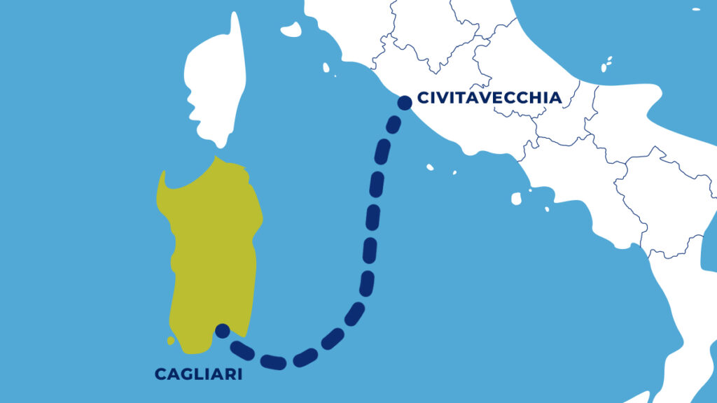 TRAGHETTI CIVITAVECCHIA CAGLIARI