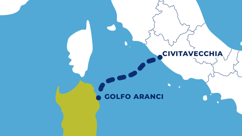 TRAGHETTI CIVITAVECCHIA GOLFO ARANCI